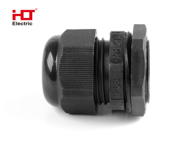 Сальники PG-21 диаметр проводника 13-18мм IP68-черный HLT