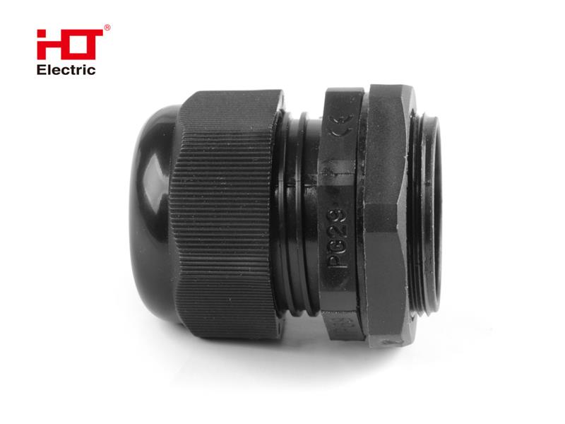 Сальники PG-29 диаметр проводника 18-25мм IP68-черный HLT