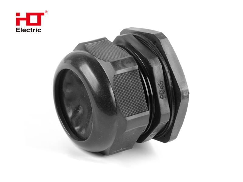 Сальники PG-48 диаметр проводника 34-44мм IP68-черный HLT
