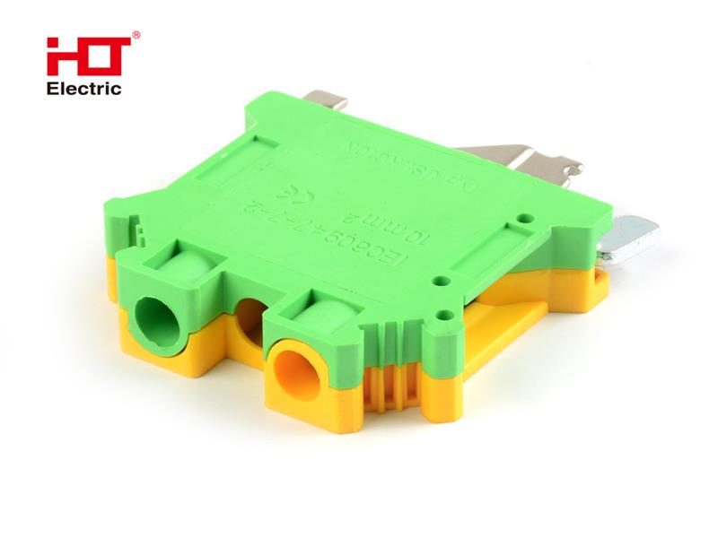 Зажим наборный UK-10мм2 PEN желто-зеленая HLT