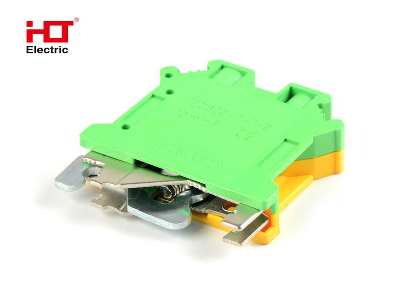 Зажим наборный UK-10мм2 PEN желто-зеленая HLT