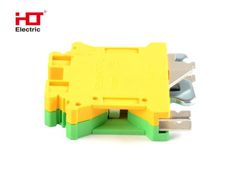 Зажим наборный UK-10мм2 PEN желто-зеленая HLT