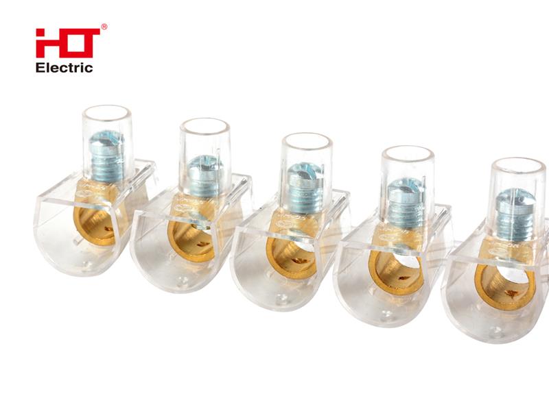 Клеммник концевой изолированный ККИ 16мм² (10х1) HLT