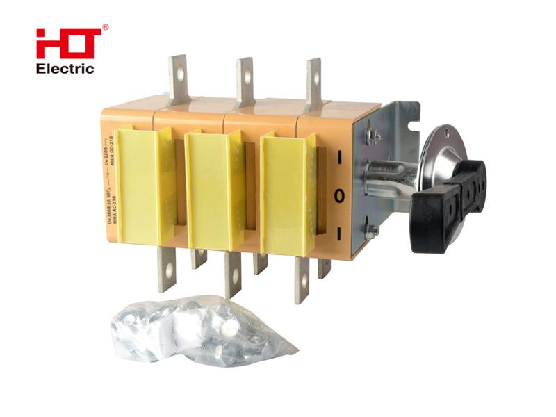 Выключатель-разъединитель ВР32-35А71220 2 направ.с д/г камерами несъемная левая/правая рукоятка HLT