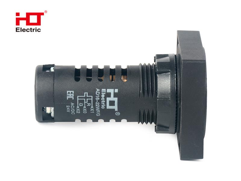 Лампа - указатель положения 24V AC/DC d22мм IP40 матрица (квадрат) Красный/Зеленый HLT