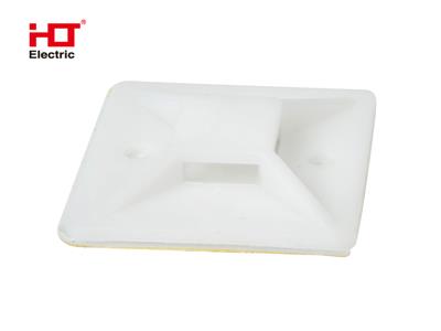 Площадка самоклеющаяся 30x30 под хомуты-белый (уп./100 шт) HLT