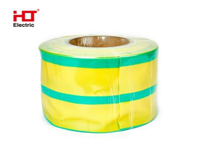 Термоусаживаемая трубка ТТУ 120/60 желто-зеленая (25 м/ролл) HLT